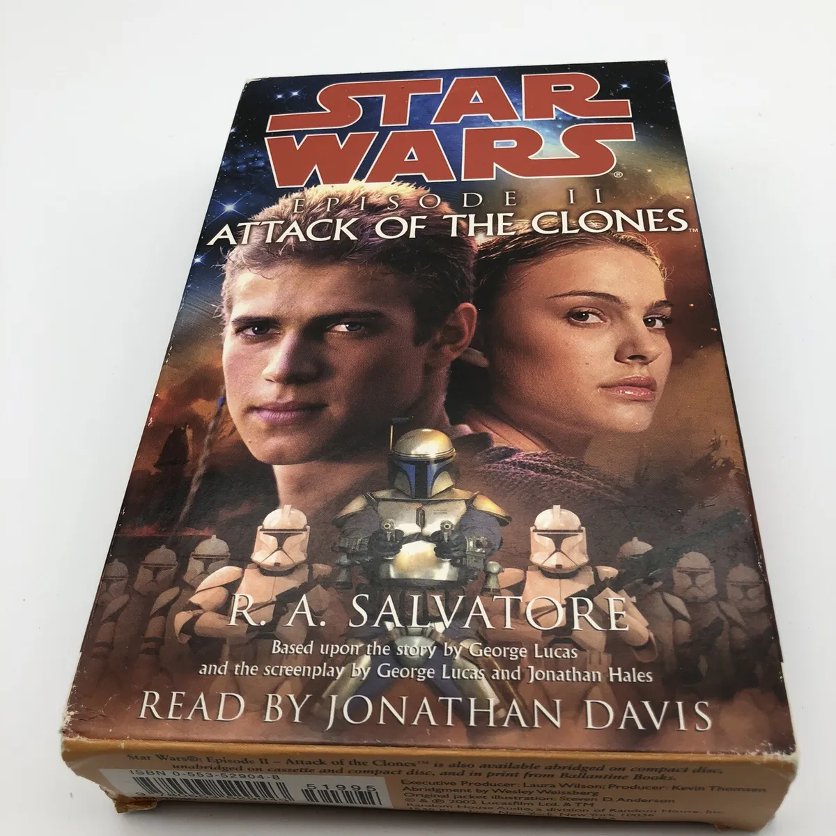 Attack of the Clones Audiobook by R. A. Salvatore