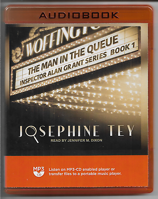 Josephine Tey - Man in the Queue Audiobook