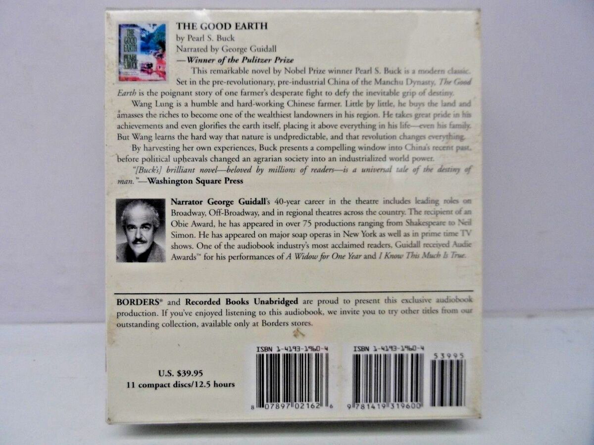 Pearl S. Buck - The Good Earth Audiobook