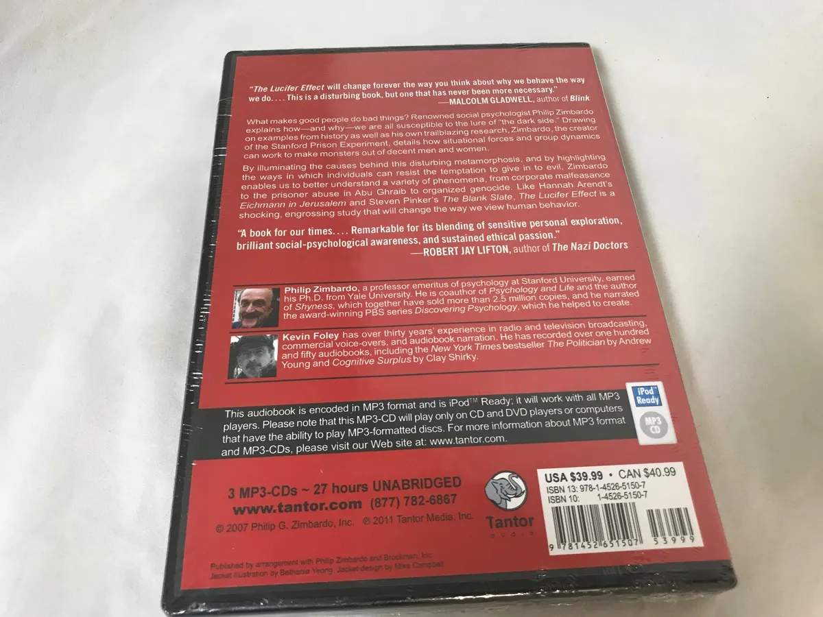 The Lucifer Effect - Philip Zimbardo Audiobook