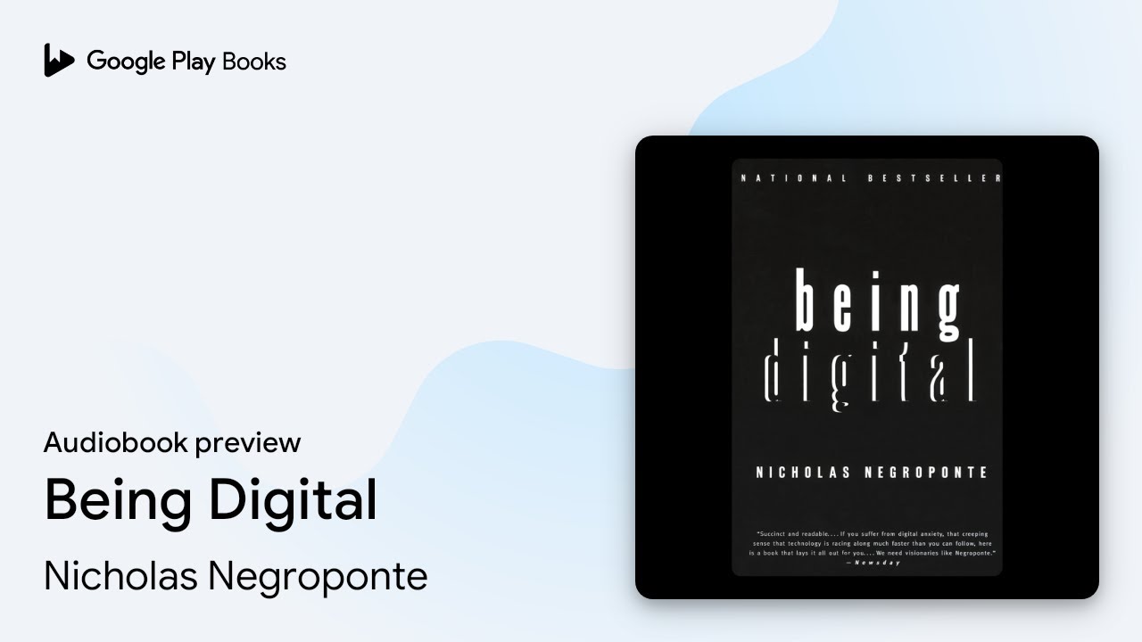 Nicholas Negroponte - Being Digital Audiobook