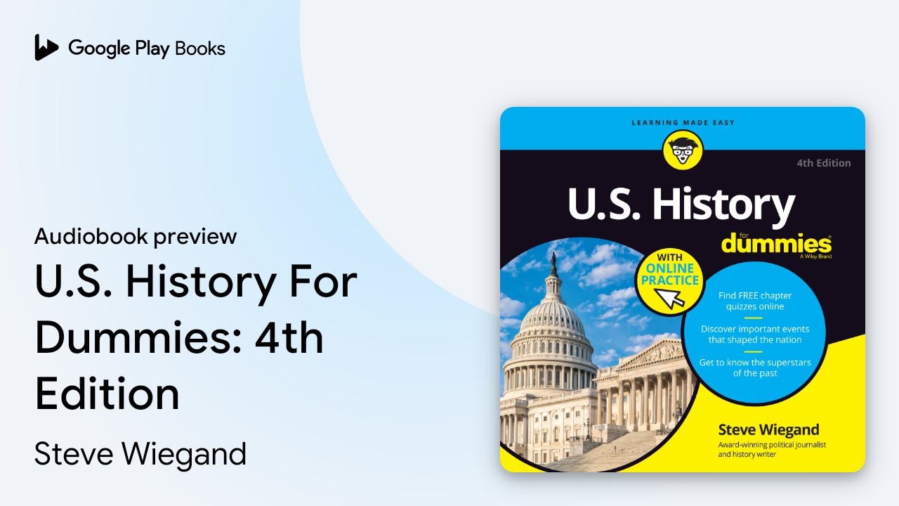 Steve Wiegand - U.S. History For Dummies Audiobook