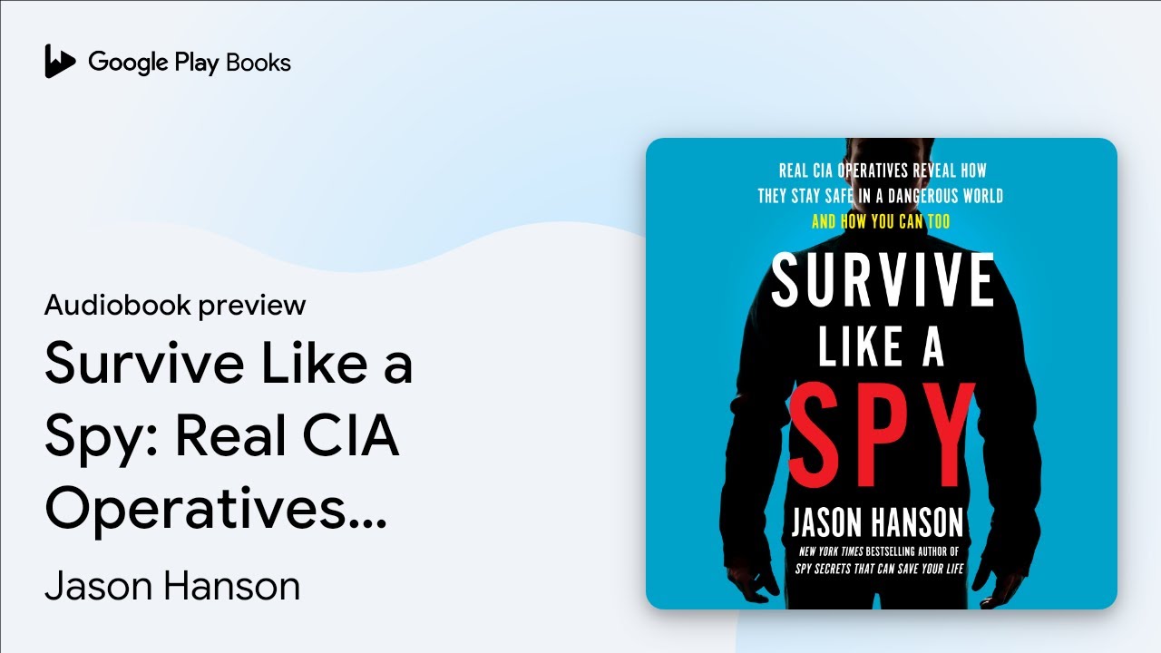 Jason Hanson - Survive Like a Spy Audiobook