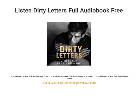 Vi Keeland - Dirty Letters Audiobook