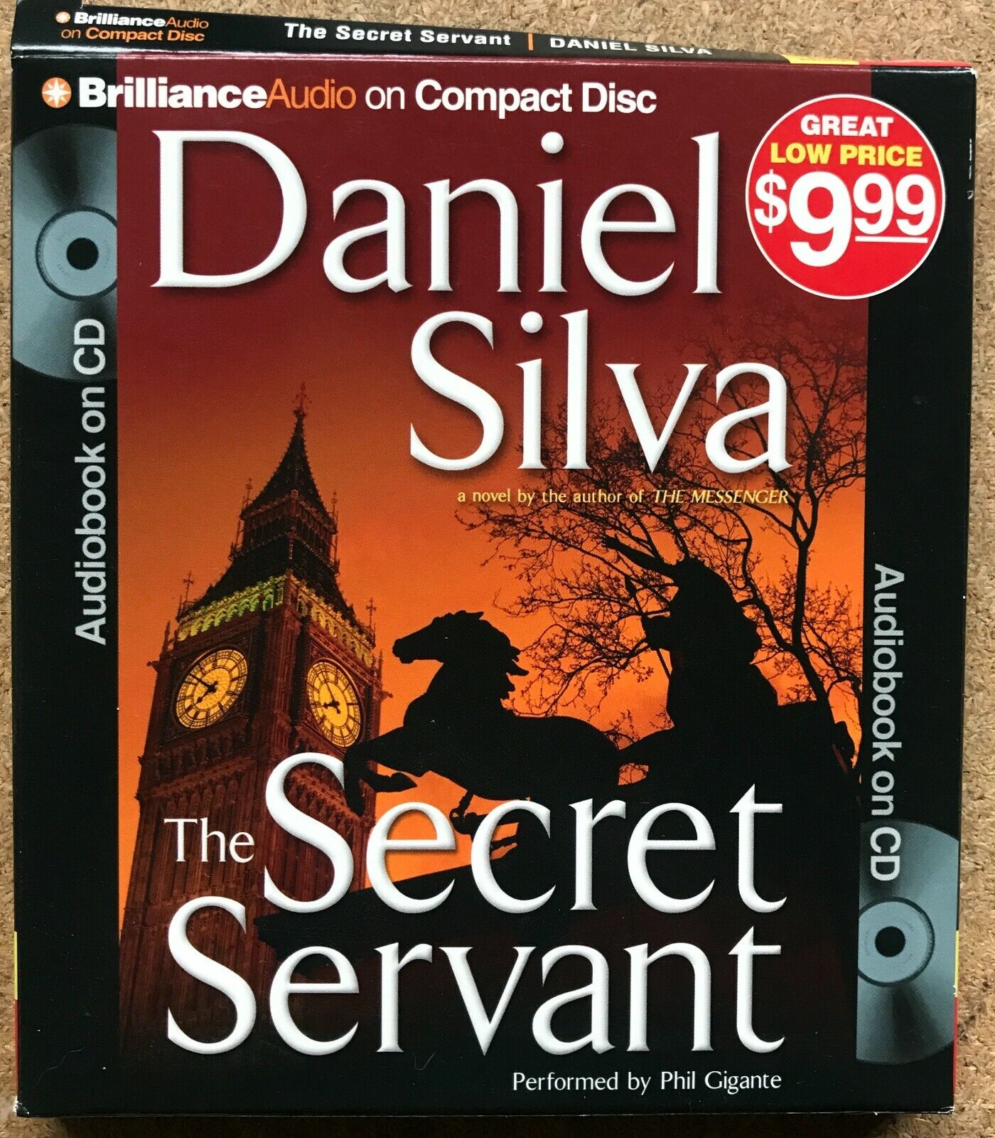 The Secret Servant Audiobook - Daniel Silva