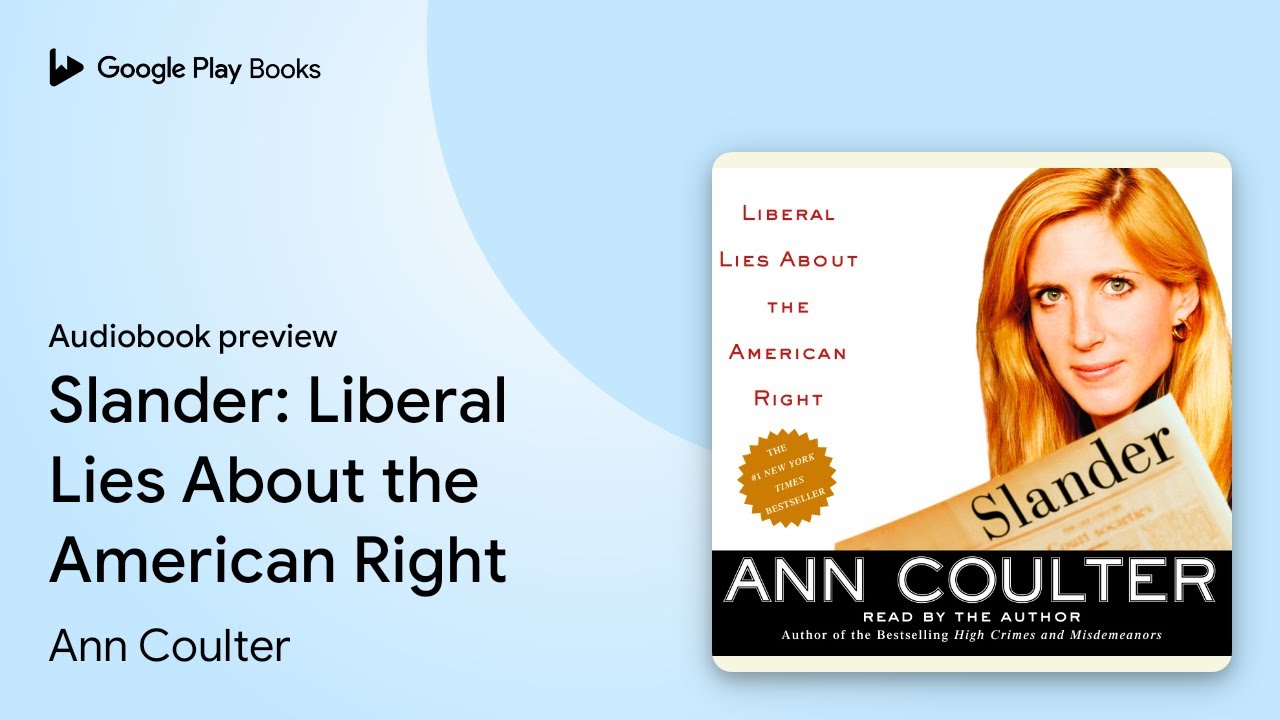 Ann Coulter - Slander Audiobook