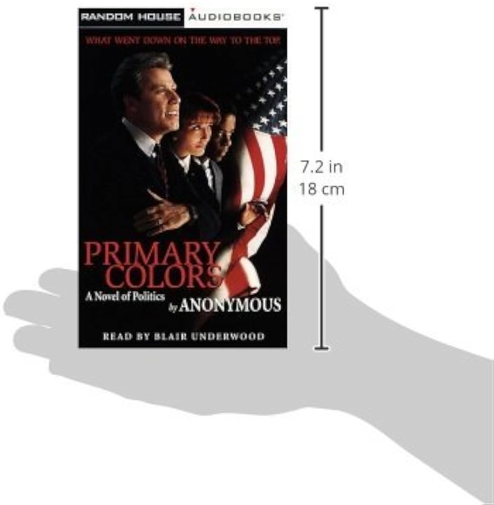 Anonymous - Primary Colors Audiobook