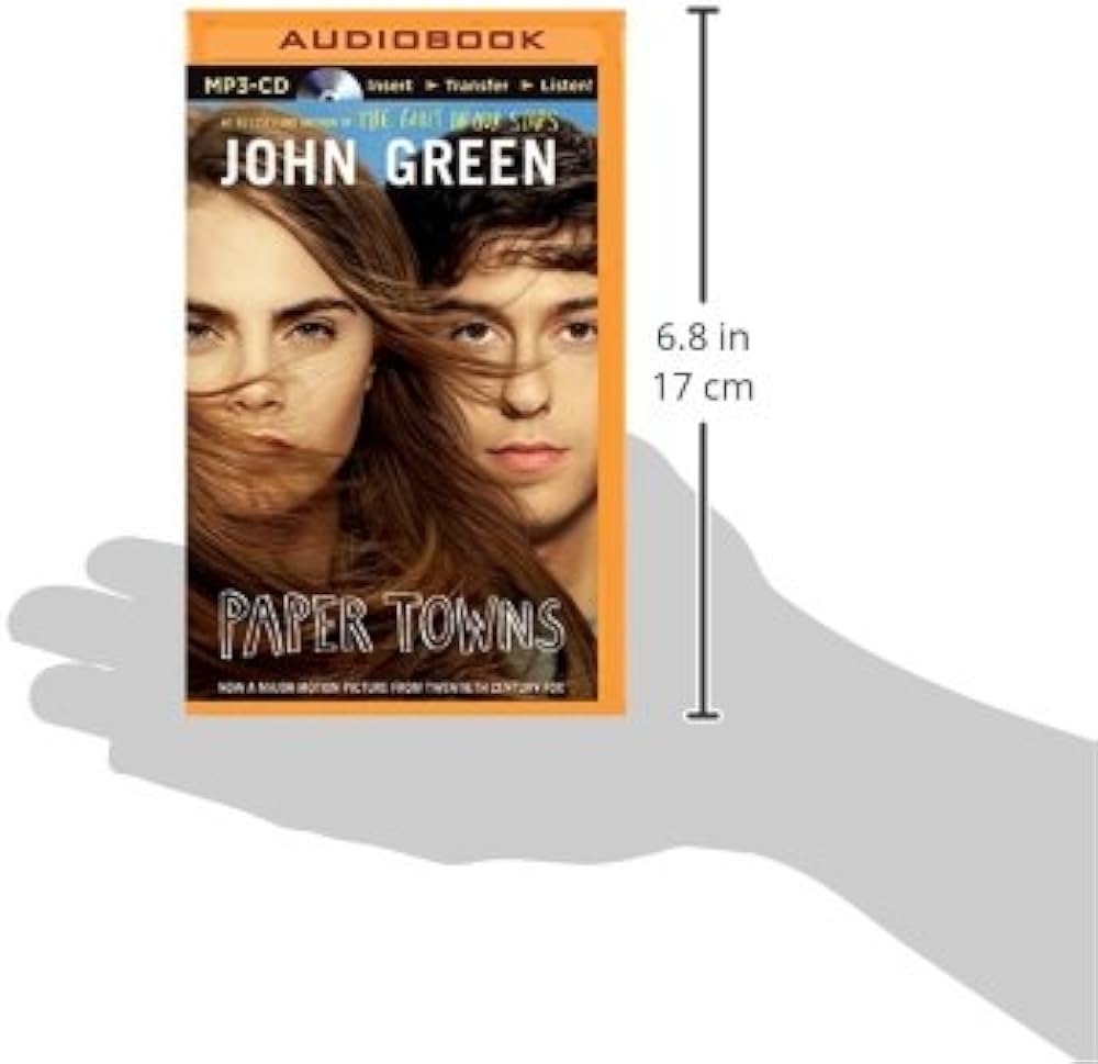 Paper Towns Audiobook - John Green
