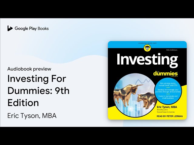 Eric Tyson - Stock Investing for Dummies Audiobook  