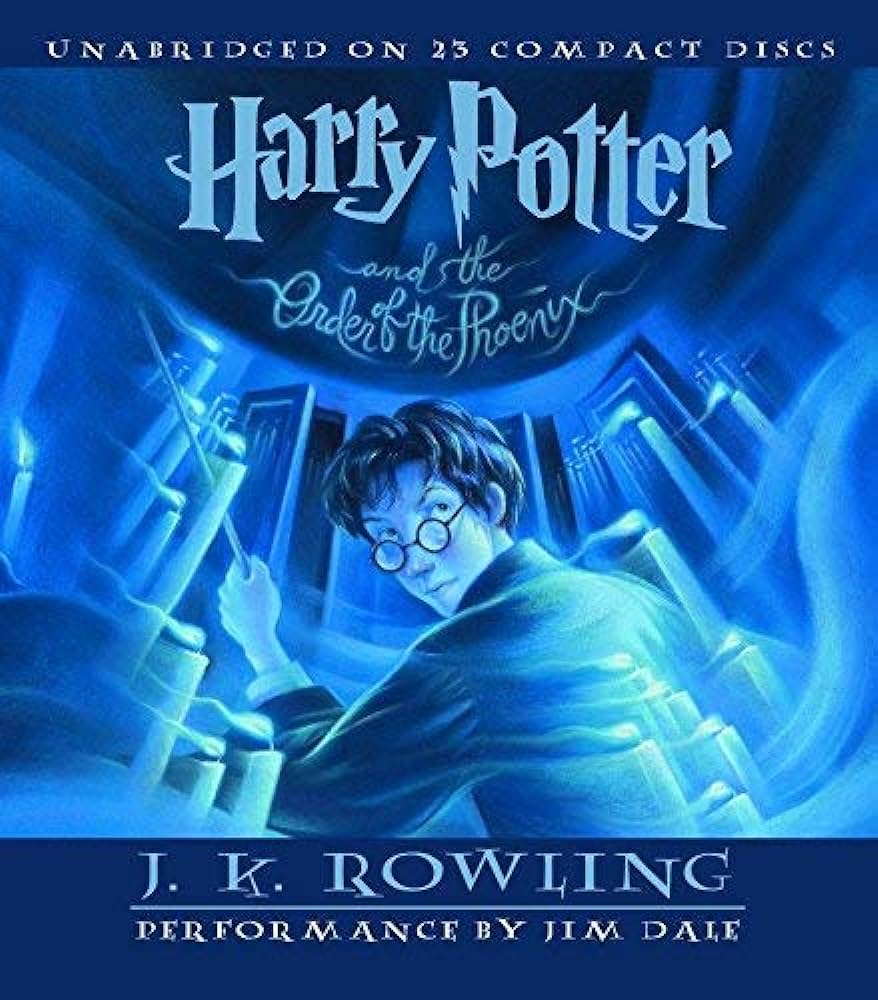 Harry Potter And the Order of the Phoenix Audiobook by J. K. Rowling