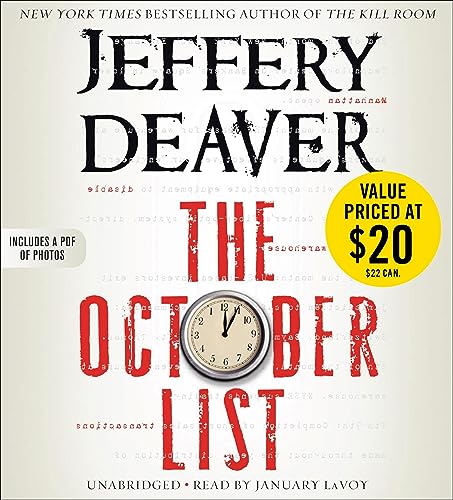 Jeffery Deaver - The October List Audiobook