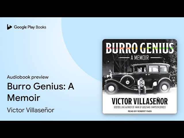 Victor Villasenor - Burro Genius Audiobook