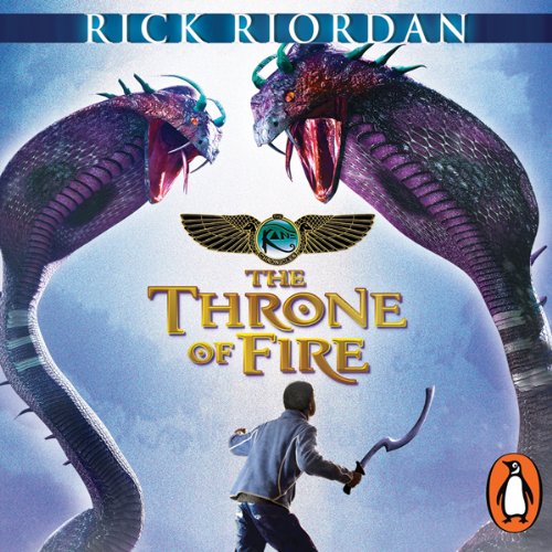 The Throne of Fire Audiobook by Rick Riordan