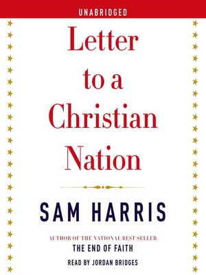 Sam Harris - Letter to a Christian Nation Audiobook