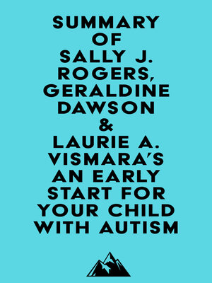 Sally J. Rogers - An Early Start for Your Child With Autism Audiobook