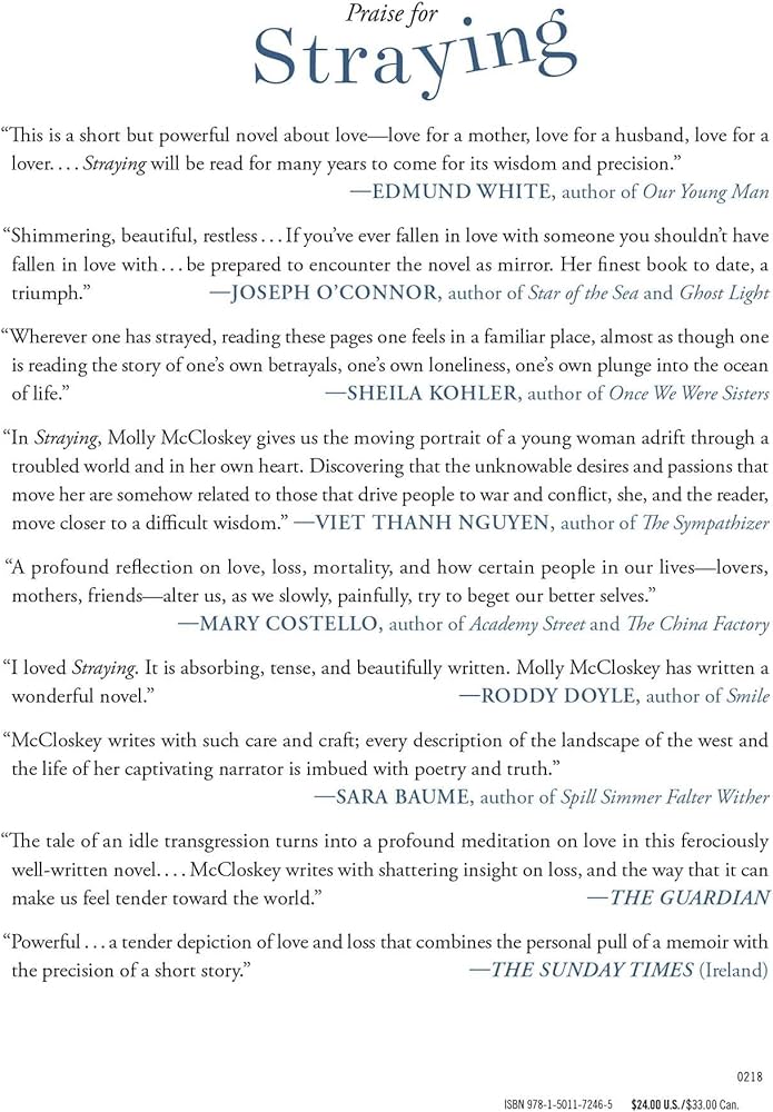 Molly Mccloskey - Straying Audiobook