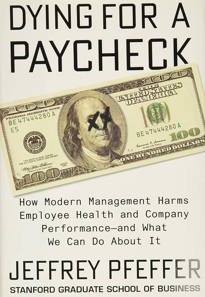 Jeffrey Pfeffer - Dying for a Paycheck Audiobook