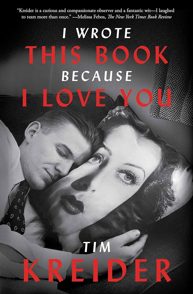 Tim Kreider - I Wrote This Book Because I Love You Audiobook