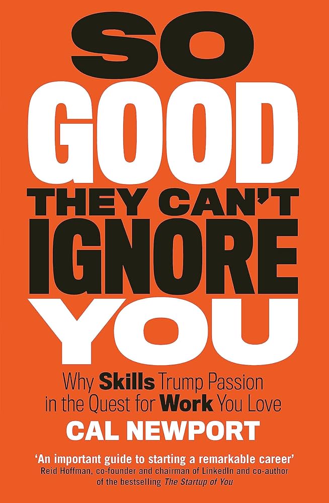 Cal Newport - So Good They Can'T Ignore You Audiobook