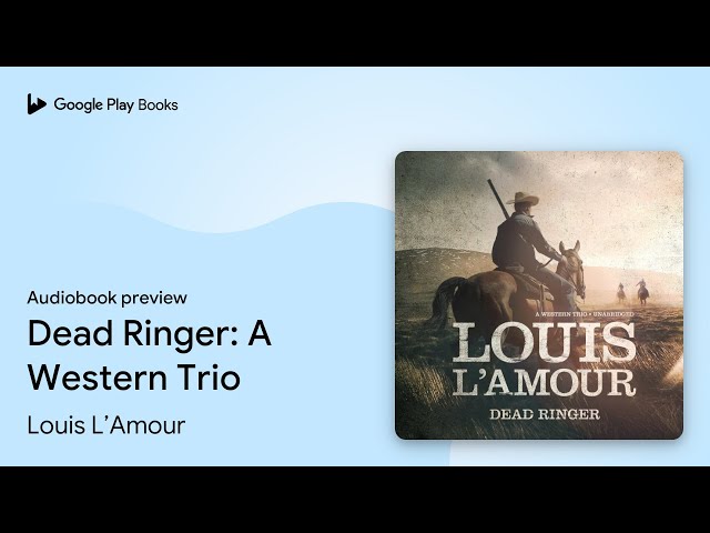 Dead Ringer: A Western Trio Audiobook