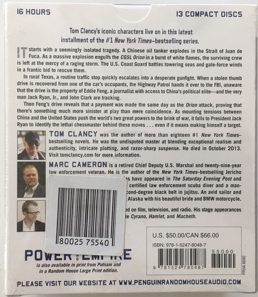 Marc Cameron - Tom Clancy: Power And Empire Audiobook