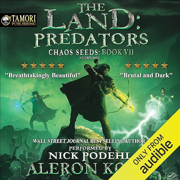 Aleron Kong - The Land: Predators Audiobook