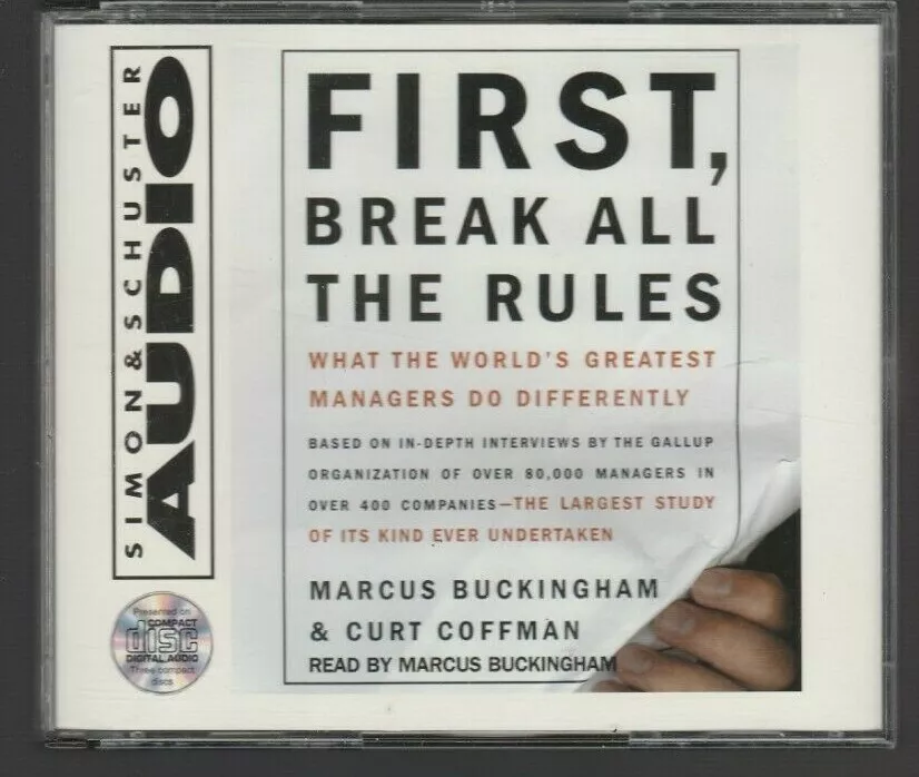 Marcus Buckingham - First, Break All the Rules Audiobook