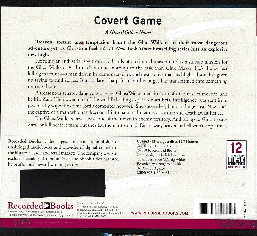 Christine Feehan - Covert Game Audiobook
