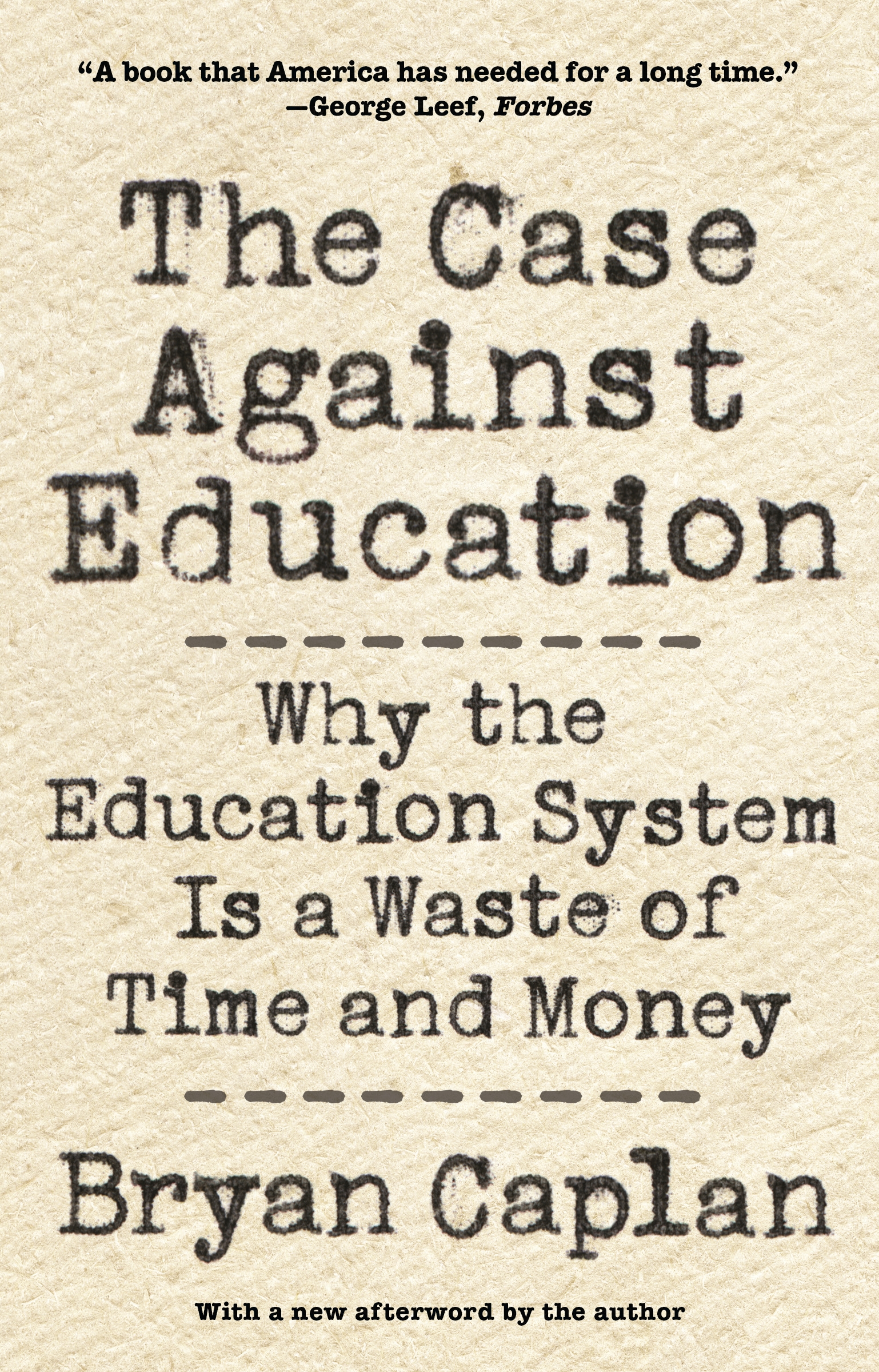 Bryan Caplan - The Case against Education Audiobook