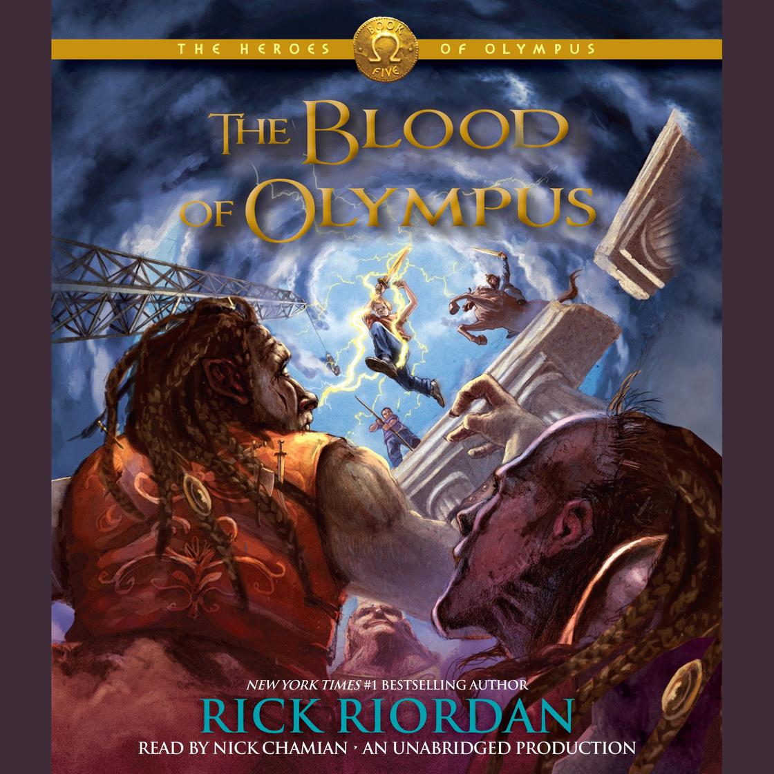 The Heroes of Olympus, Book Five The Blood of Olympus Audiobook - Rick Riordan