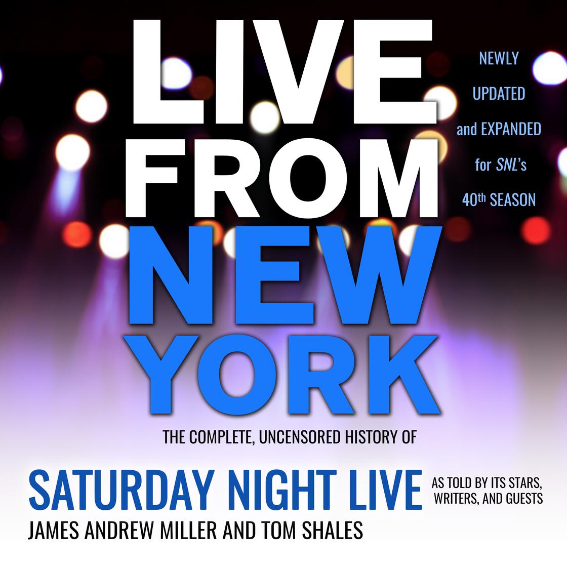 Tom Shales - Live From New York Audiobook