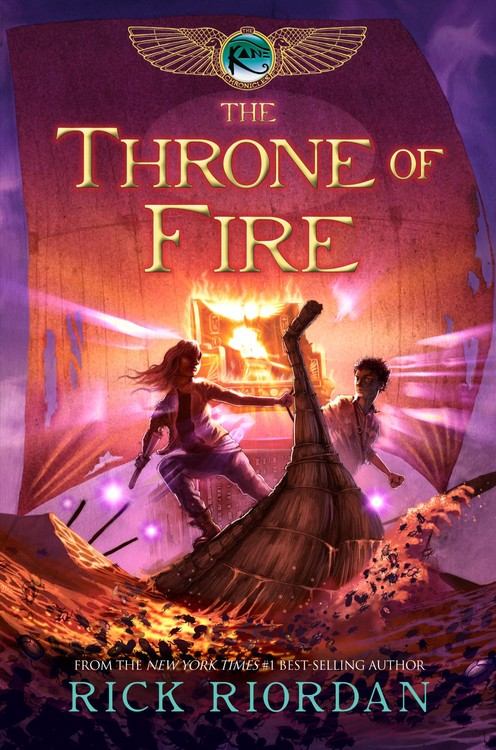 The Throne of Fire Audiobook by Rick Riordan