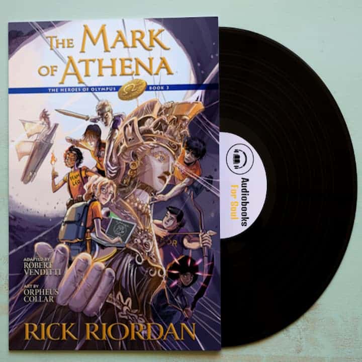 The Mark of Athena Audiobook - Rick Riordan