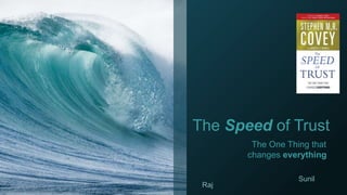 Stephen M .R. Covey - The Speed of Trust Audiobook