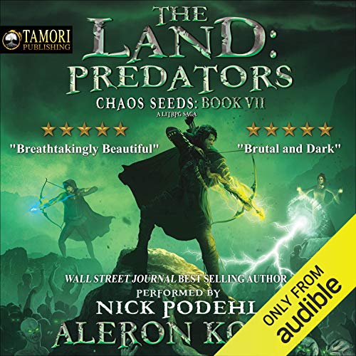Aleron Kong – The Land: Predators Audiobook