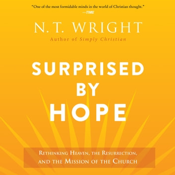N. T. Wright - Surprised by Hope Audiobook