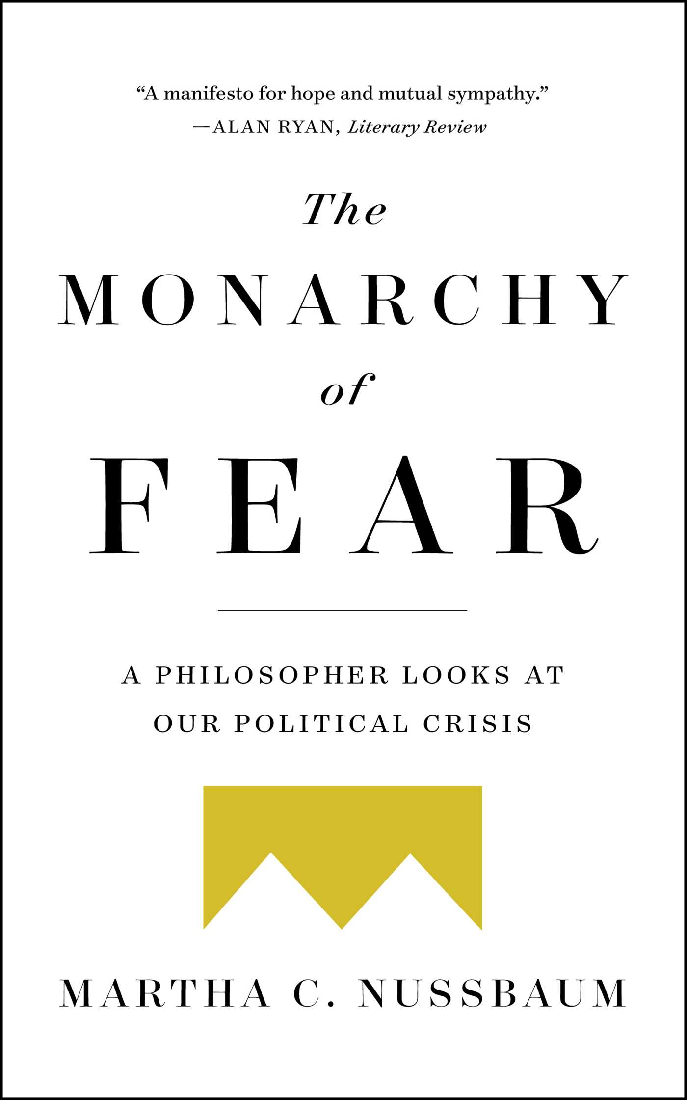Martha C. Nussbaum - The Monarchy of Fear Audiobook