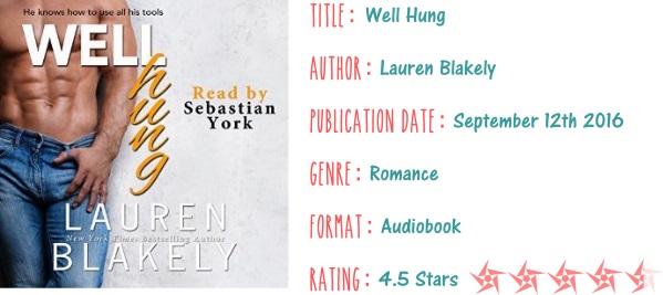 Lauren Blakely - Well Hung Audiobook