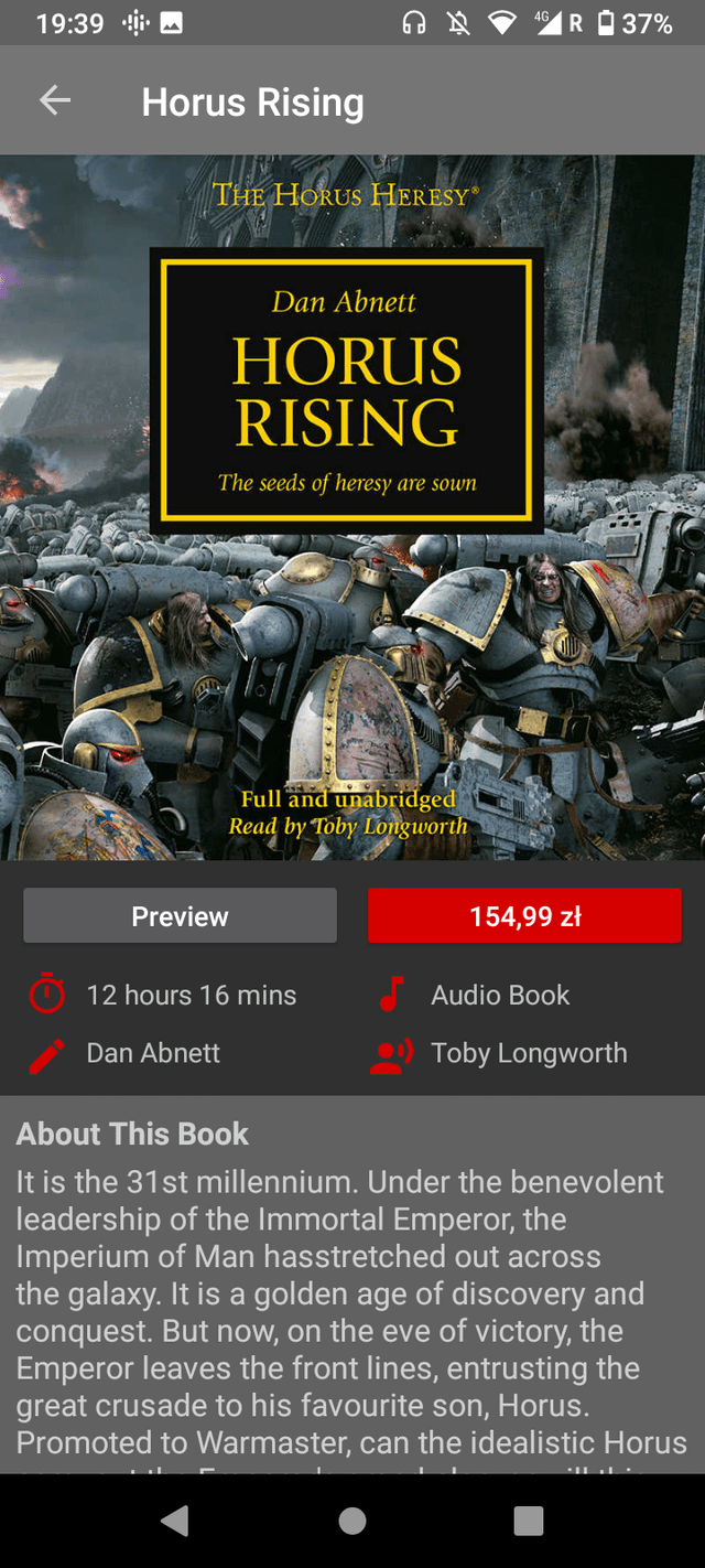 Dan Abnett - The Warmaster Audiobook